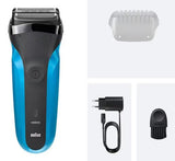Braun Series 3 310s Folie shaver Trimmer Sort, Blå