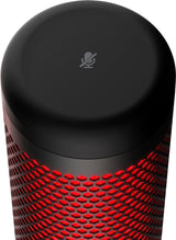 HyperX QuadCast - USB-mikrofon (sort-rød) – rød indikator