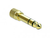 DeLOCK 66390 kabel kønsskifter 3.5 mm 6.35 mm Guld