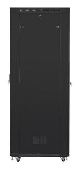 Lanberg FF01-8047-23BL stativ 47U Fritstående reol Sort