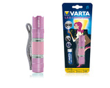 Varta LED Lipstick Light Lyserød, Turkis Hånd lommelygte