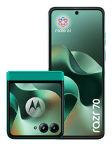 Motorola razr 70 17,5 cm (6.9") Dual SIM Android 16.0 5G USB Type-C 8 GB 256 GB 4800 mAh Mørkegrøn