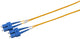 Prokord OS1-SCSC-1.5 InfiniBand og fiberoptisk kabel 1,5 m SC Gul