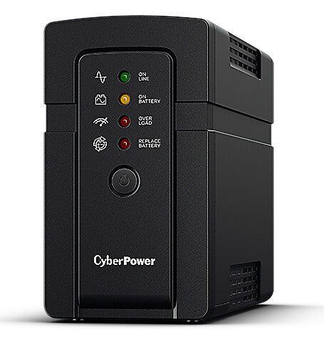 CyberPower RT650EI UPS-enhed Standby (offline) 0,65 kVA 400 W 4 AC stikkontakt(er)