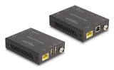 DeLOCK 65957 KVM forlænger Sender & modtager