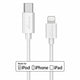 MediaRange MRCS215 USB-kabel USB 2.0 1 m USB C USB C/Lightning 0,48 Gbit/sek. Hvid