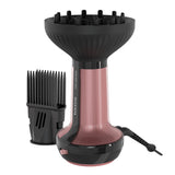 Taurus Curly 800 Ionic hårtørrer 800 W Lyserød