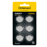 Intenso CR 2032 Energy 6er Blister - CR2032 - 220 mAh Engangsbatteri Lithium-Manganese Dioxide (LiMnO2)