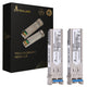 Extralink SFP 1.25G 2-pack | Moduł SFP | 1,25Gbps, LC/UPC, 1310nm, 2km, single mode, DOM (EX.35894) modul til netværksmodtager
