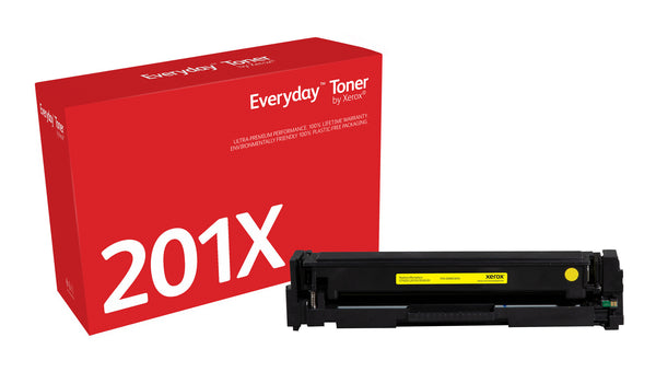 Everyday™ Gul Toner by Xerox compatible with HP 201X (CF402X), Høj kapacitet