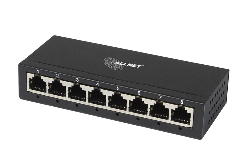 ALLNET 215278 Ikke administreret L2 Gigabit Ethernet (10/100/1000) Desktop Sort