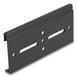 DeLOCK 67149 monteringssæt Sort Aluminium