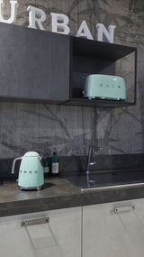 Smeg 50's Style Brødrister TSF02PGEU Pastelgrøn