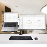 StarTech.com A2-LAPTOP-DESK-MOUNT skærmbeslag og -stativer 86,4 cm (34") Skrivebord Sort
