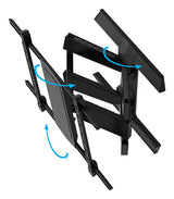 B-Tech Twin Cantilever 190,5 cm (75") Væg Sort