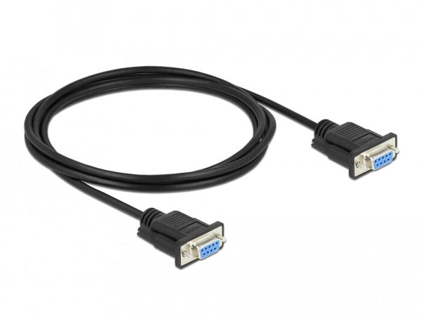 DeLOCK 87472 serielkabel Sort 2 m DB-9