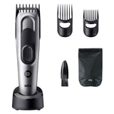 Braun HC7590 skæg- og hårtrimmer Sort, Sølv 17 Nikkel-Metalhydrid (NiMH)