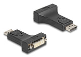DeLOCK 66615 kabel kønsskifter DisplayPort DVI-D Sort
