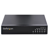 StarTech.com DS52000 netværksswitch Ikke administreret 2.5G Ethernet (100/1000/2500) Sort