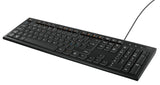 Deltaco TB-626-C tastatur Universel USB QWERTY Nordisk Sort