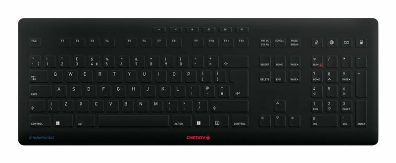 Contour Design JK-8552GB-2 tastatur Universel RF trådløst QWERTY UK engelsk Sort