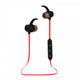Esperanza EH186K hovedtelefoner/headset Trådløs I ørerne Sport Bluetooth Sort, Rød