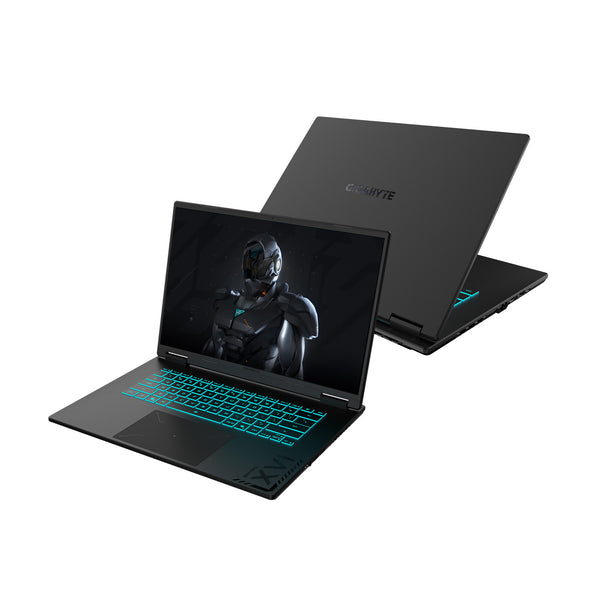 GIGABYTE Gaming A16 CVHI3FR894SH Intel® Core™ i7 i7-13620H Laptop 40,6 cm (16") WUXGA 16 GB DDR5-SDRAM 1 TB SSD NVIDIA GeForce RTX 5060 Wi-Fi 6E (802.11ax) Windows 11 Home Fransk Sort