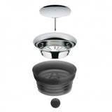 WMF 06.1770.6590 karaffel, kande & flaske 1 L Guld, Sort, Transparent