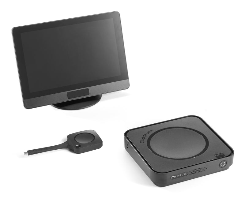 Barco ClickShare Hub Core system til videokonference Ethernet LAN System til administration af videokonferencetjeneste