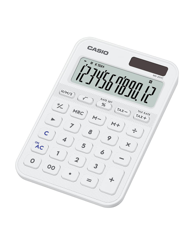 Casio MS-20YC regnemaskine Desktop Basis Hvid