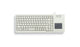 CHERRY XS Touchpad tastatur Universel USB QWERTY US engelsk Grå