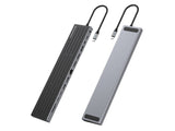Conceptronic DONN32B dockingstation Ledningsført USB 3.2 Gen 1 (3.1 Gen 1) Type-C Grå, Sølv