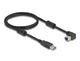 DeLOCK 81104 USB-kabel USB 3.2 Gen 1 (3.1 Gen 1) 1 m USB A USB B 5 Gbit/sek. Sort