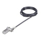 StarTech.com UNIVCS-LAPTOP-LOCK kabellås Sort, Sølv 2 m