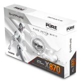 Sapphire PURE X870A WIFI 7 AMD X870 Sokkel AM5 ATX