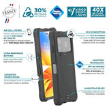 Mobilis 065029 mobiltelefon etui 17 cm (6.7") Cover Sort