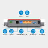 Box 5630 trådløs router 2.5 Gigabit Ethernet Dual-band (2,4 GHz / 5 GHz) Hvid