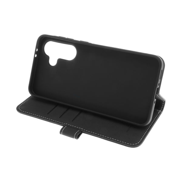 Insmat 650-3327 mobiltelefon etui 17 cm (6.7") Flipetui Sort