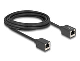 DeLOCK 90332 netværkskabel Sort 3 m Cat6a S/FTP (S-STP)