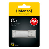 Intenso MEMORY DRIVE FLASH USB3.2/256GB 3541492 USB-nøgle USB Type-A 3.2 Gen 1 (3.1 Gen 1) Sølv