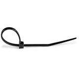 StarTech.com CBMZT6B kabelsamler Udløselig kabelbinder Nylon, Plast Sort 100 stk