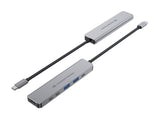 Conceptronic DONN33G dockingstation Ledningsført USB 3.2 Gen 1 (3.1 Gen 1) Type-C Sølv