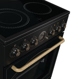 Gorenje GECS5B70CLB Fritstående komfur Elektrisk Keramisk Sort