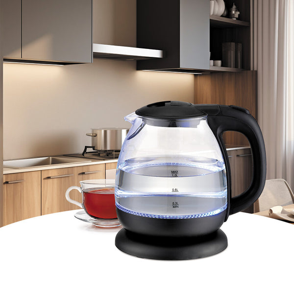 Maestro MR-055-BLACK elkedel 1 L 1100 W Sort