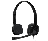 Logitech 981-000587 hovedtelefoner/headset Ledningsført Kontor/Callcenter Sort