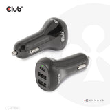 CLUB3D CAC-1921 oplader til mobil enhed Laptop Sort Cigartænder Automatisk