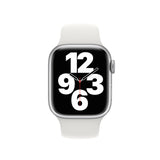 Apple MP6V3FE/A Smart bærbart (wearable) tilbehør Band Hvid Fluoroelastomer