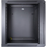 Inter-Tech SMA-6612 12U Vægmonteret stativ Sort