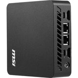 MSI Cubi NUC AI+ 3MG-005BEU USFF Sort 322 Intel® SoC FCBGA2540 4,4 GHz Indbyggede højttaler(e)