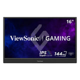 Viewsonic VX1654 Bærbart tv og skærm Bærbar skærm Sort 39,6 cm (15.6") LED 1920 x 1080 pixel